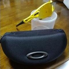 長渕剛　Oakley スポーツサングラス イエロー