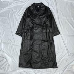 vintage Paul Smith lether caster coat
