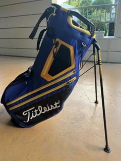 Titleist スタンドキャディバッグ 青/黄色　14分割