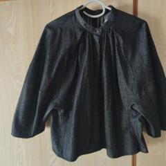 未使用CLANE クラネ変形ドルマンスリーブニット黒ブラック1