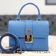 美品☆ ルイヴィトン ロッキーBB エピ ブルージーン 2way 2019年