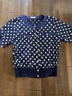 lilas peine 半袖　ブラウス　水玉