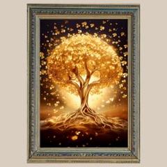 金運・仕事運✨幸福の木✨No.117【開運•風水•絵画風・ヒーリング