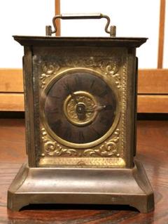 【 リコー黎明期 組立時計 】　明治30年頃　精工舎小判角時打　　I1105F リコー黎明期 組立時計 】明治30年頃精工舎小判角時打I1105F