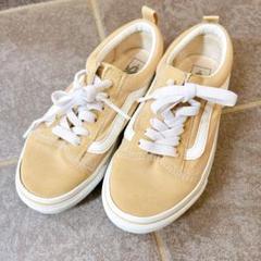 VANS OFF THE WALLロゴ入り　ベージュ　20 cm