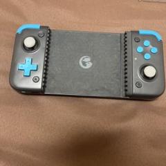 ゲームコントローラー グレー・青