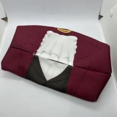 逆転裁判 御剣怜侍 ティッシュボックスカバー カプコンカフェ 初期 逆転裁判』御剣怜侍の胸元ティッシュカバーや料理に注目して