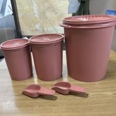 未使用 タッパーウェア マキシデコレーター3個セット+スプーン 未使用 タッパーウェア マキシデコレーター3個セット+スプーン