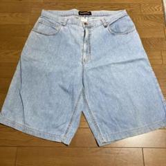 00s OLD 極太 ワイド デニム バギーパンツ ショーツ XL - メルカリ