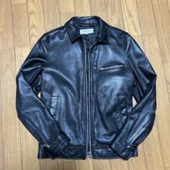 本山羊革リアルゴートレザーVANQUISHキルティングダウンライダースジャケット 本山羊革リアルゴートレザーVANQUISHキルティングダウン