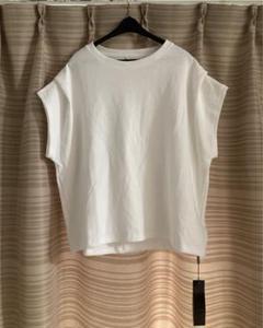 新品　KHARIS・ANGEL 美ゆる デザインTシャツ カットソー　白　F