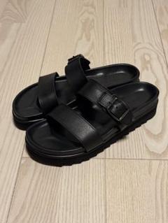 YOAK レザーサンダル JEREMY BLACK 42 (27-28cm)のサムネイル