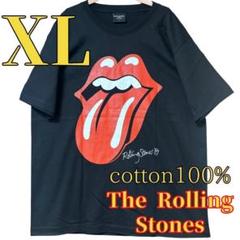 新品人気ローリングストーンズ Tシャツ バンドT ロックT 半袖 XL綿100%