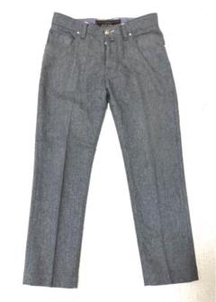 Jacob Cohen ヤコブコーエン　スラックス　688 ウール　チャコール JACOB COHEN 【34%OFF／定価52,800円】JACOB ヤコブコーエン