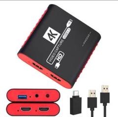 キャプチャーボード 4K HDMI パススルー機能 1080P 解説音声同時録音