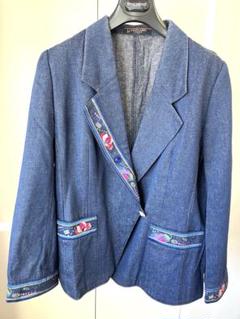 LEONARD FASHION レオナール　ジャケット　カンカン　XL LEONARD - レオナールファッション LEONARD FASHION ジャケット