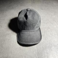 帽子 wjk Vintage wash Cap Gray Leather Belt wjk Vintage wash Cap Gray Leather Belt - メルカリ