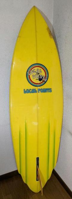 送料込み　LOCAL POINTS サーフボード イエロー 約180cm 送料込み LOCAL POINTS サーフボード イエロー 約180cm - メルカリ