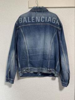⭐︎最終価格⭐︎BALENCIAGA 再構築ブラックデニムジャケット BALENCIAGA バレンシアガ オーバーサイズデニムジャケット