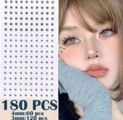 ピアスシール シルバー180個セット(3mm120個4mm60個)