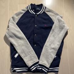 Polo Ralph Lauren スタジャン XS ネイビー/ベージュ Polo Ralph Lauren スタジャン XS ネイビー/ベージュ