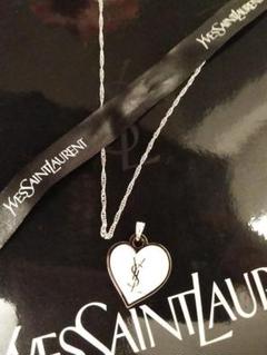 YSL イヴサンローラン チョーカー ネックレス ハート Yves Saint Laurent Beaute - イブサンローラン ハート型