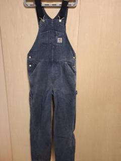 Carhartt グレーオーバーオール