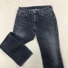美品・45rpm ストレートデニムパンツ　日本製　29　綿100％　グレー系