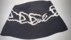 NEW ERA バケットハット ブラック クロシェ