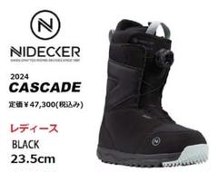 ★本日限定出品★レディース　スノボーブーツ　23.5-24 23-24 NITRO CROWN TLS カラー:Black 25.5cm ナイトロ クラウン
