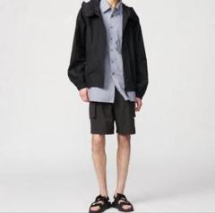 UNIQLO U パラシュート カーゴ ショーツ 黒 S ユニクロユー美品のサムネイル