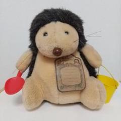 たわしもぐらのハリー 昭和レトロ はりねずみ 80年代 ぬいぐるみ