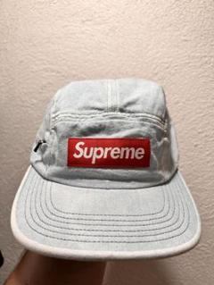 ☆supreme camp cap right denim ウォッシュ加工のサムネイル