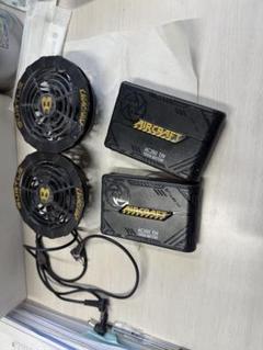 BURTLE　AIRCRAFT１３V　バッテリー2個　ファンセット BURTLE AIR CRAFT AC260 AC271 新型13V リチウムイオン