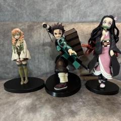 鬼滅の刃　竈門炭治郎　禰豆子　蜜璃フィギュアセット