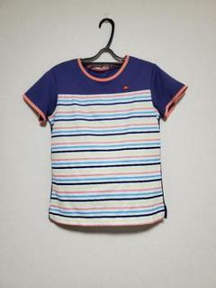 ellesse　エレッセ　ウェア　半袖　Tシャツ　テニス　ボーダー　Mサイズ