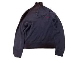 90s Polo by RalphLaurenネイビーショールカラー M ラルフ