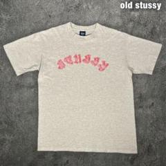 old stussy 00s オールドイングリッシュ Tシャツ ステューシー