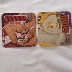 僕のヒーローアカデミア　ヒロアカ　アートコースター　ホークス　エンデヴァー