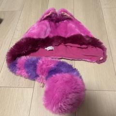 ディズニー チシャ猫 レッグウォーマー ルーズソックス ファンキャップ 被り物 ディズニー チシャ猫 レッグウォーマー ルーズソックス ファン