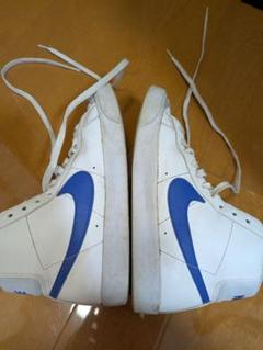 Nike　ナイキ ハイカットスニーカー ホワイト/ブルー 5.5Y 24cm
