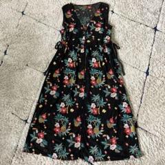 新品タグ付 ダイアグラム ワンピース 刺繍 レース 花柄 フレア