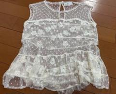 Abercrombie & Fitch ノースリーブシャツ XS アイボリー