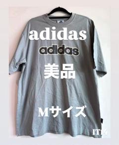 adidas ロゴプリントTシャツ Mサイズ