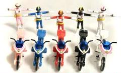 電撃戦隊チェンジマン　オートチェンジャー　4台セット　希少　 フィギュア　バイク Yahoo!オークション - 電撃戦隊チェンジマン オートチェンジャー
