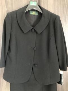 新品 ブラック 三越フォーマルスーツスカート 喪服 礼服