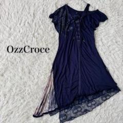 【利益還元祭】開催中！今年最後の大セール OzzCroce オッズクローチェ ワンピース 編み上げ レース スカル ワンピース