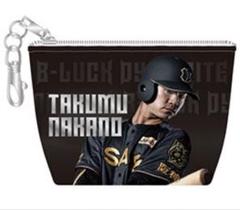 【新品】阪神梅田限定 タイガース ブラックダイナマイト 中野拓夢ミニポーチ