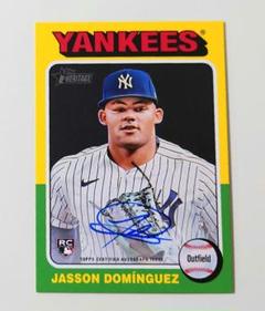 イ*ラ様 【最新版】TOPPS HERITAGE MLB ジェイソン・ドミンゲス イ*ラ様 【最新版】TOPPS HERITAGE MLB ジェイソン・ドミンゲス