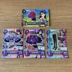 アイカツ　カード　プレミアム　ローズボンボンコーデ 紫吹蘭 韓国版 アイカツ アイカツカード 紫吹蘭 プレミアム ローズボンボンコーデ